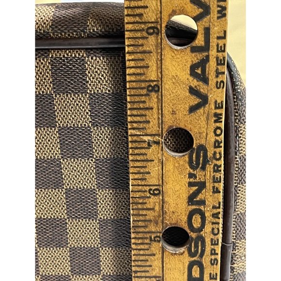 LOUIS VUITTON France 15" Damier Travel Compact Duffle Carryall Cabin Size Bag - Picture 8 of 12